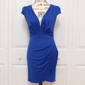 NWOT MYSTIC PARTY MINI DRESS ROYAL BLUE SIZE MEDIUM 🙌🏻✨⏰💭🤝⌛️